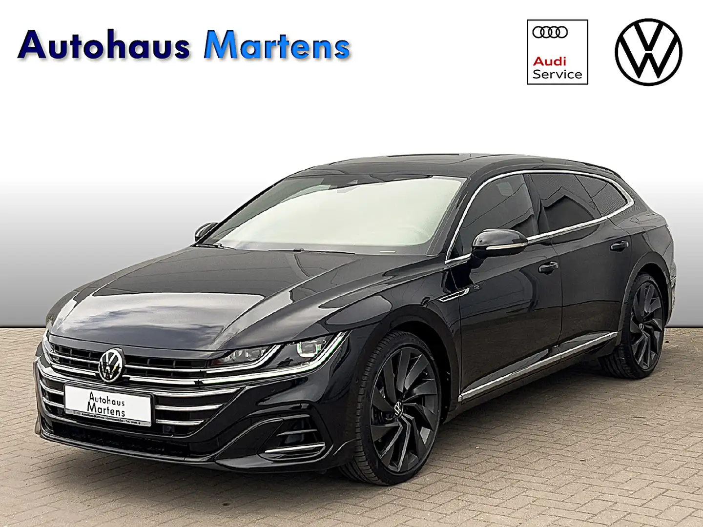 Volkswagen Arteon Shootingbrake 2.0 TDI R-Line 4Motion Klima Navi Schwarz - 1