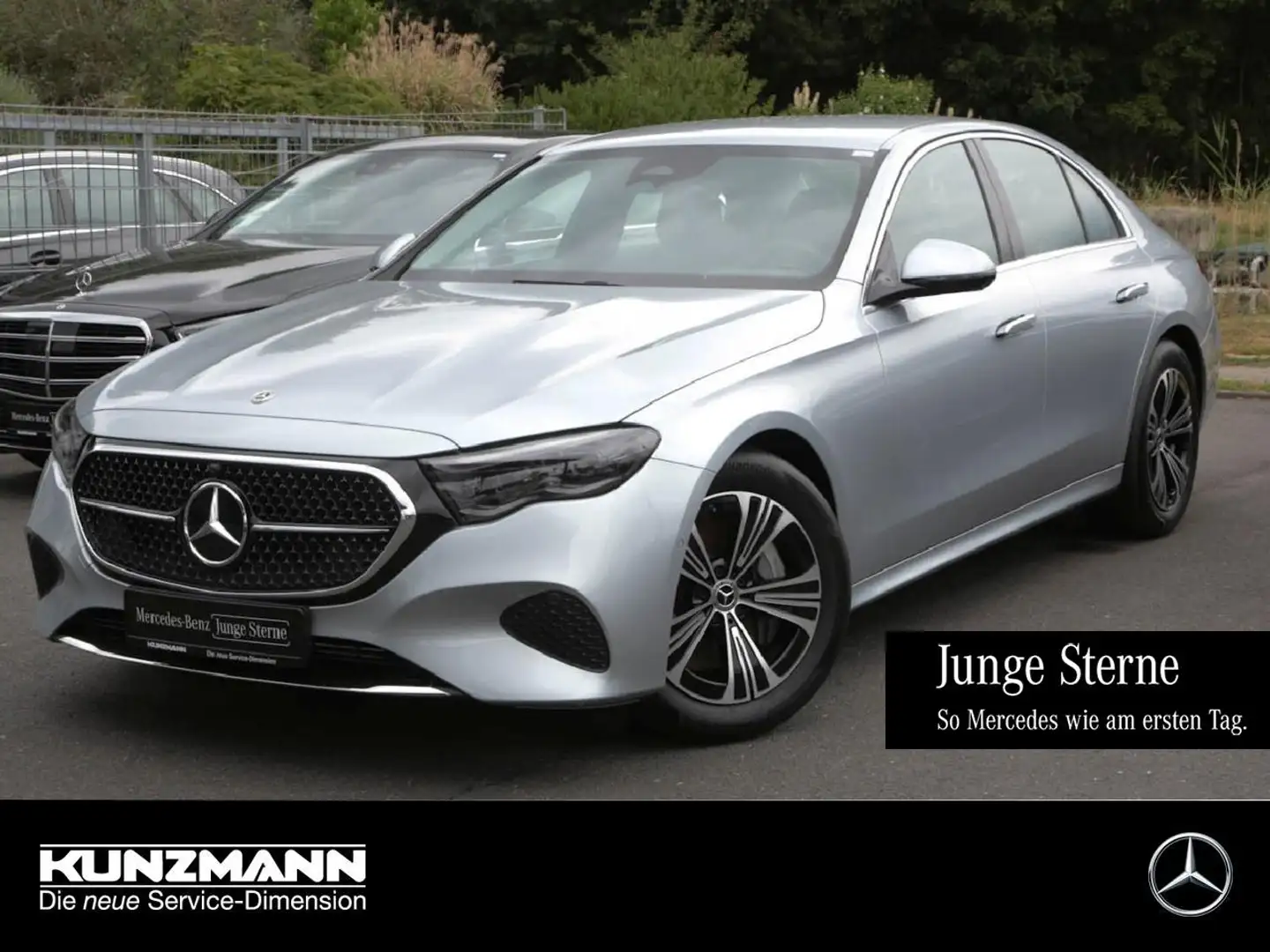 Mercedes-Benz E 450 4M Avantgarde Sitzklima Distronic 360° Silber - 1