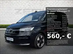 Volkswagen T7 Multivan 2.0 TDI DSG lang Life StandHZG AHK klappbar Navi D