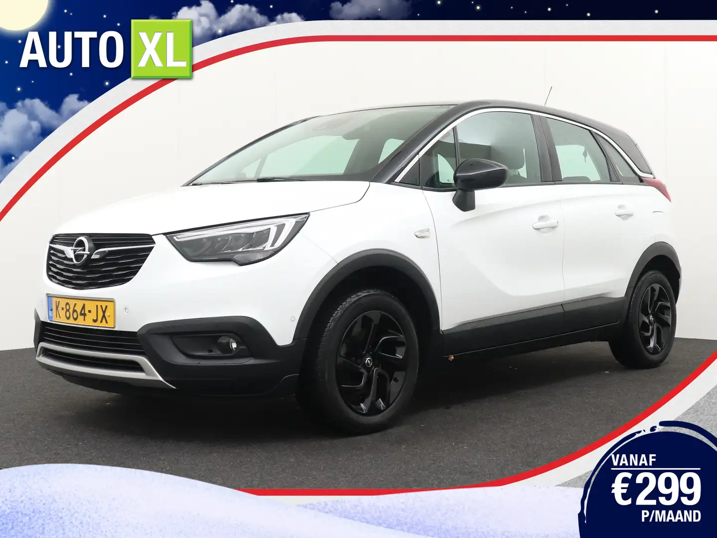 Opel Crossland X 1.2 131 PK Turbo Innovation Climate Carplay Trekha Wit - 1