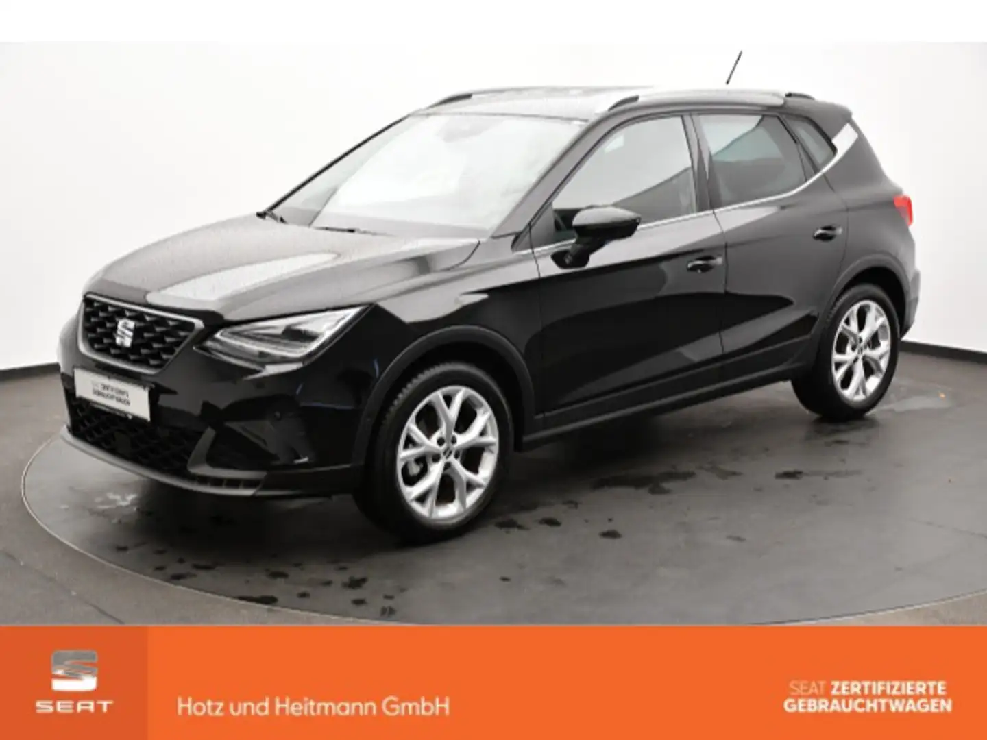 SEAT Arona 1.5 TSI DSG FR LED/Rückfahrkam/Navi Schwarz - 1