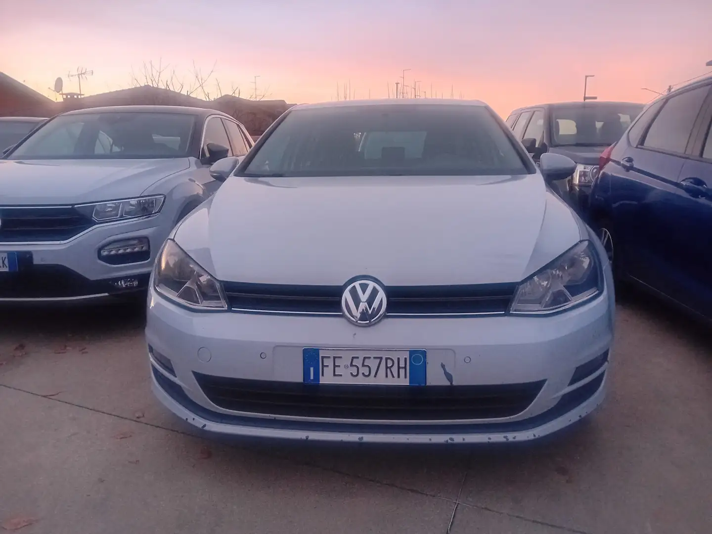 Volkswagen Golf Golf 5p 1.6 tdi Trendline 90cv E6 Wit - 1
