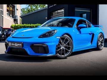 718 GT4 PDK°SHARK BLUE°AKRAPOVIC°CARBON°CHRONO°BUC