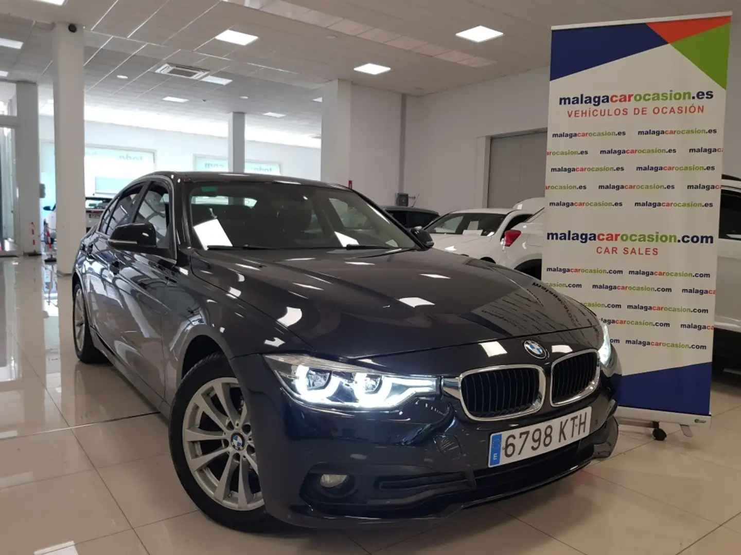 BMW 318 318dA (4.75) Negro - 1