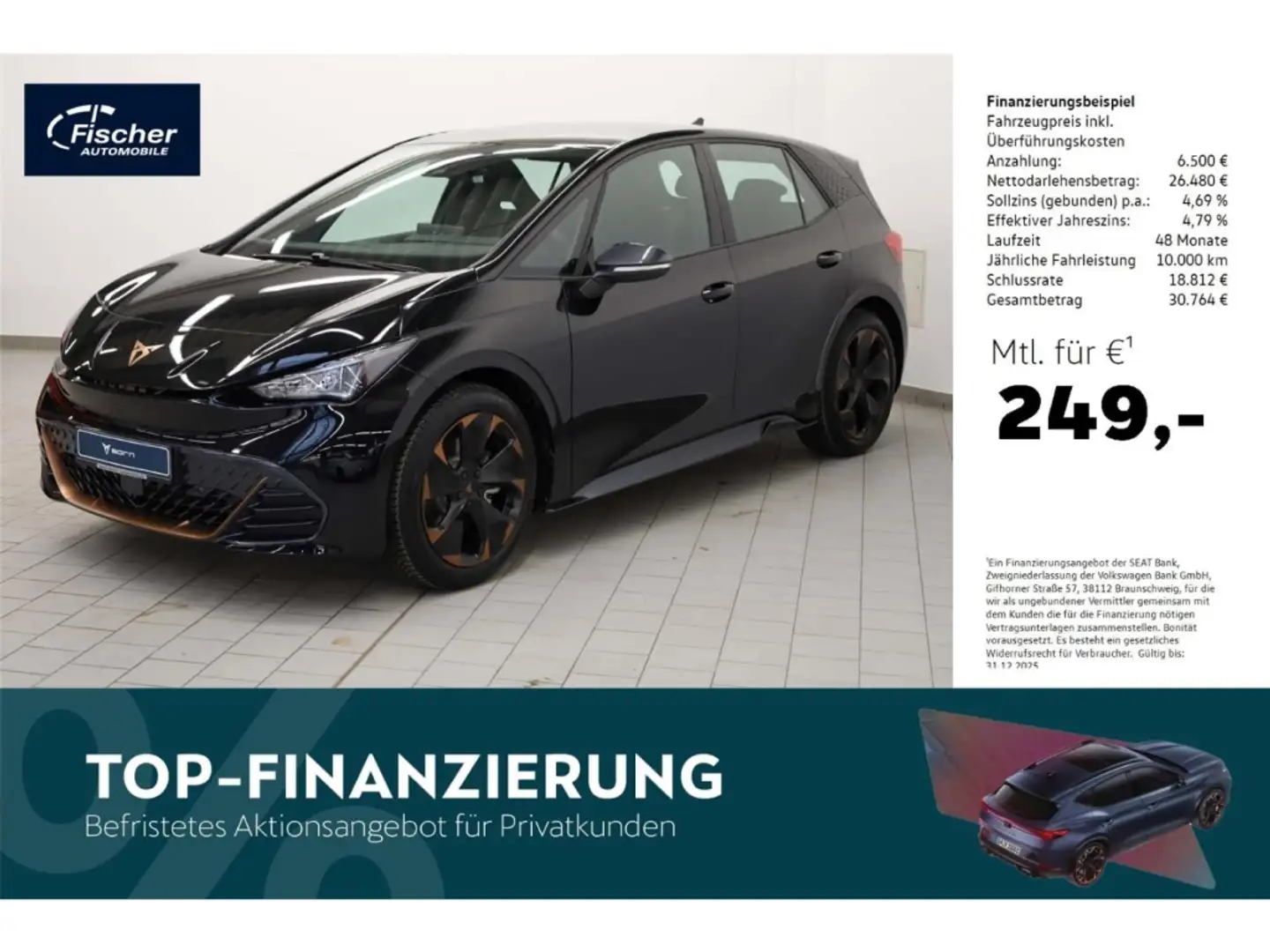 CUPRA Born 60 kWh Noir - 1