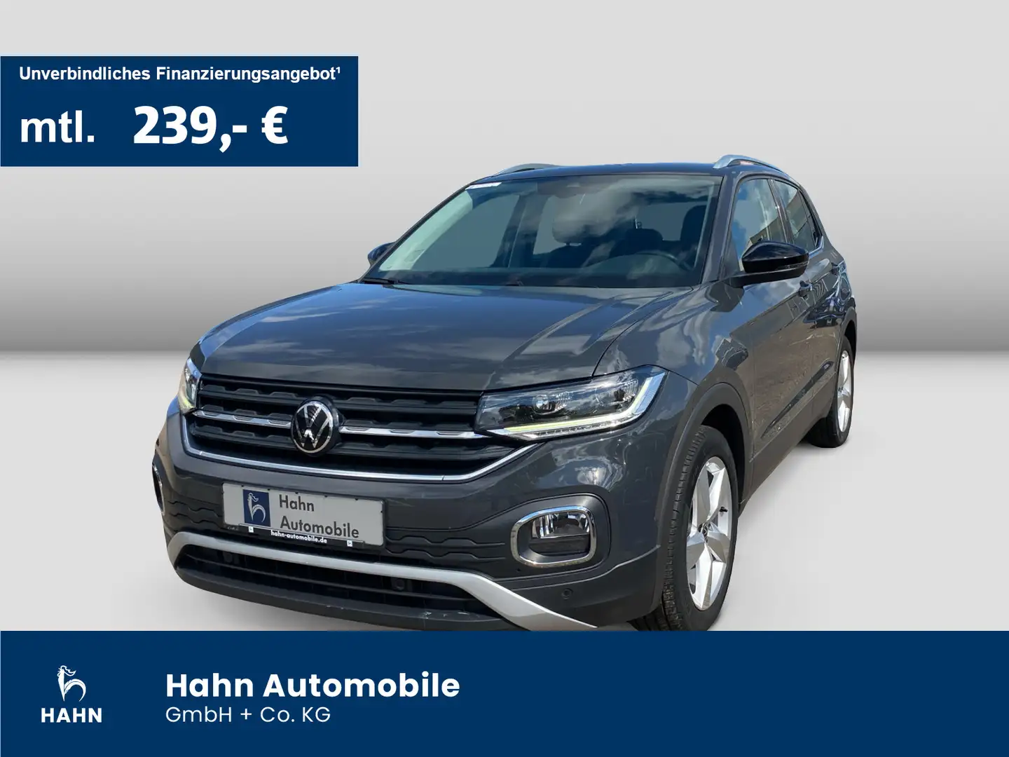 Volkswagen T-Cross 1.0 TSI Style ACC Climatr Einparkh LED Gris - 1