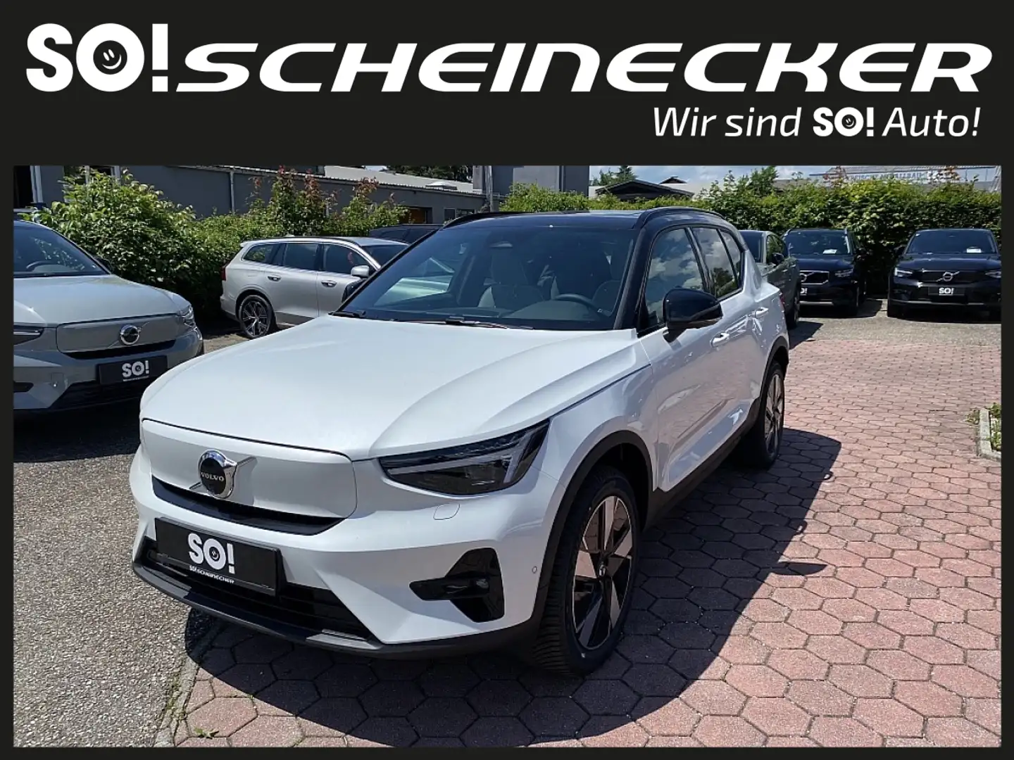 Volvo XC40 Recharge Pure Electric 82kWh Recharge Twin Ulti... Weiß - 2