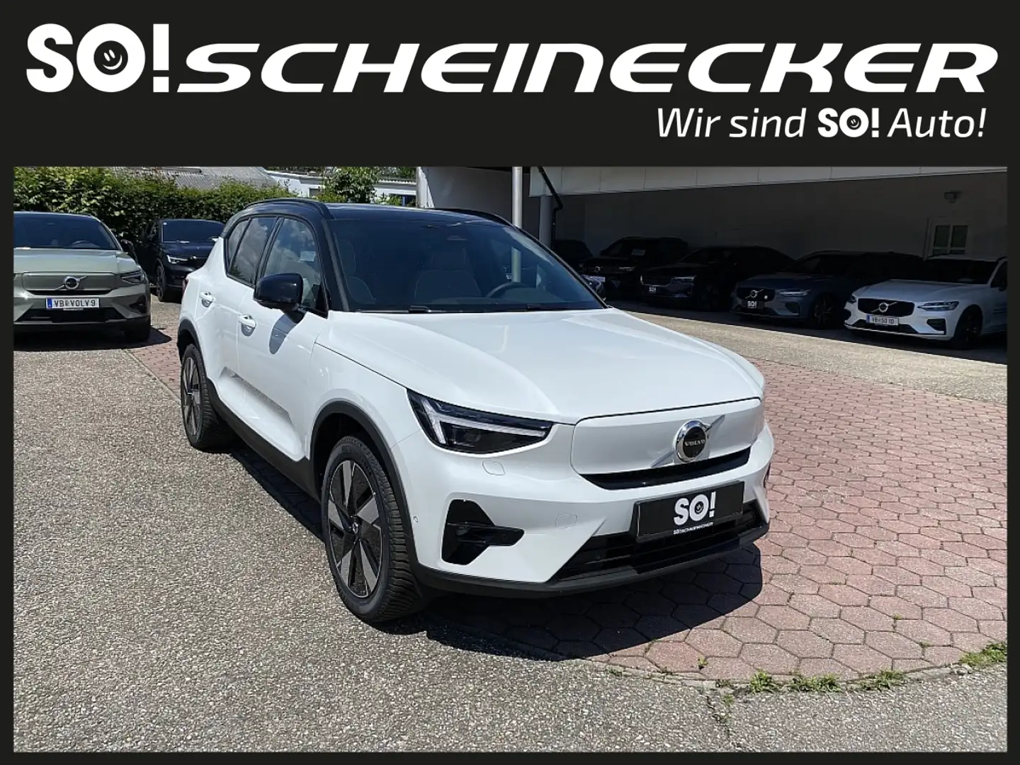 Volvo XC40 Recharge Pure Electric 82kWh Recharge Twin Ulti... Weiß - 1
