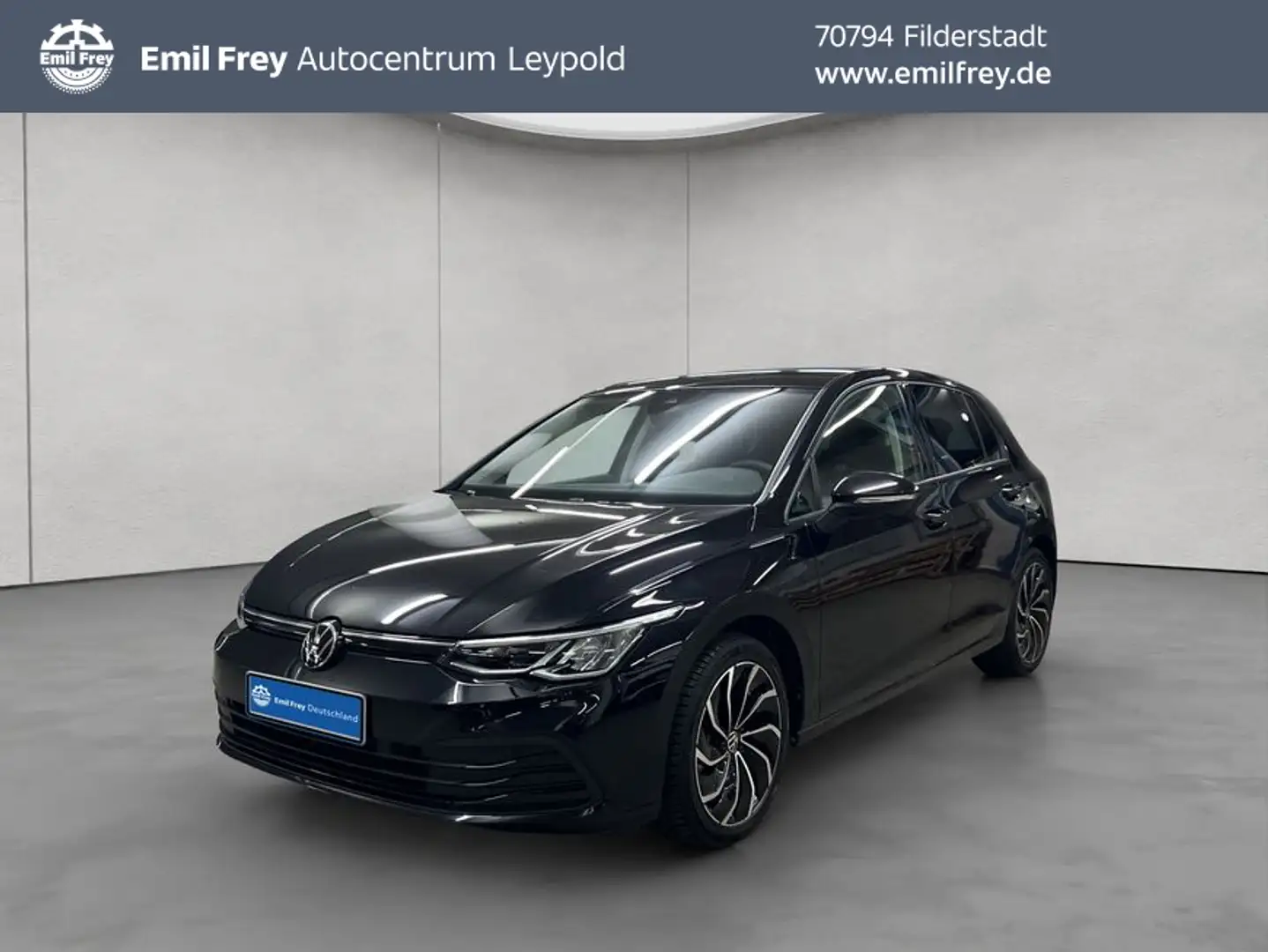 Volkswagen Golf 1.5 eTSI OPF DSG Life Pano, Sportfahrwerk Schwarz - 1