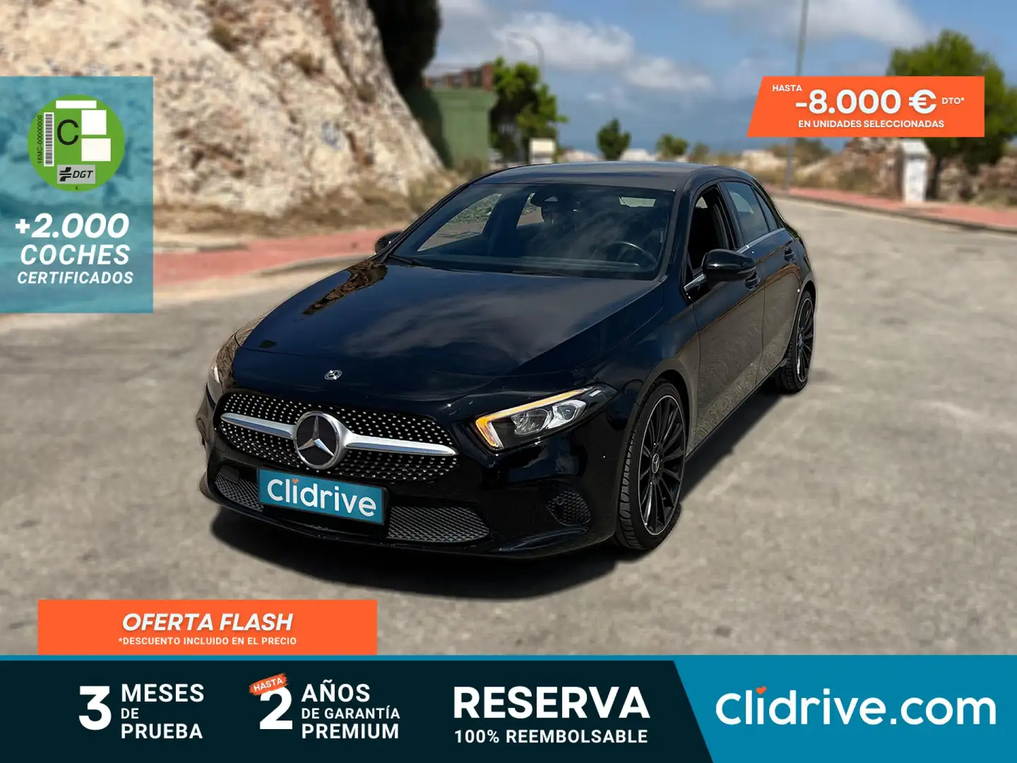Mercedes-Benz A 180 180CDI Aut. Negro - 1