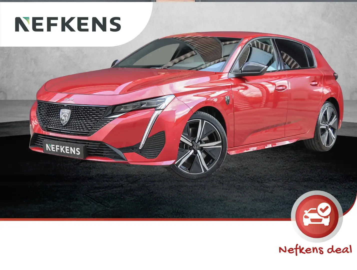 Peugeot 308 225 pk Plug-in Hybrid GT | Alcantara | LED | Verwa Rot - 1