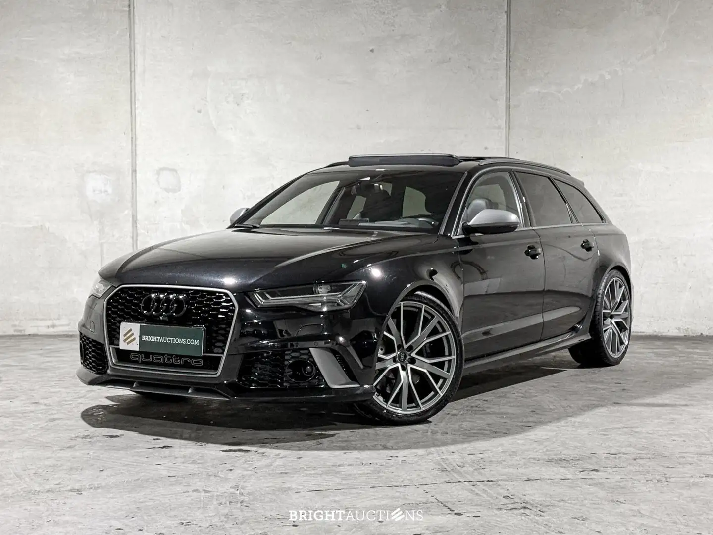 Audi RS6 Avant 4.0 TFSI V8 Quattro PERFORMANCE Pro Line Plu Zwart - 1