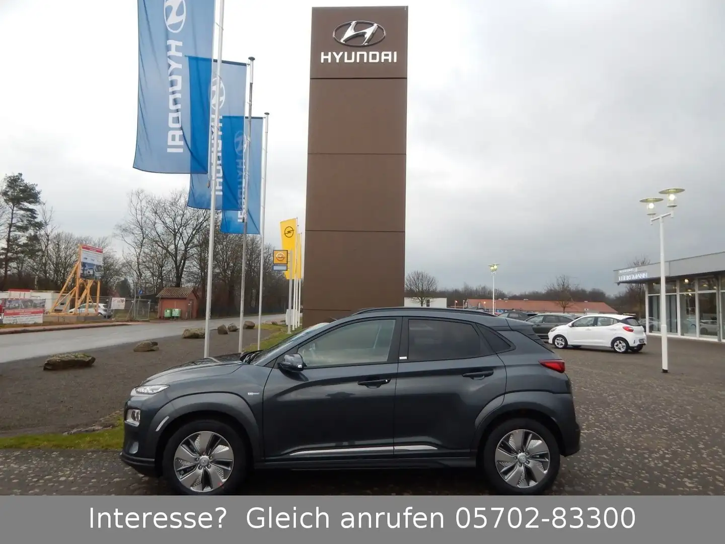 Hyundai KONA Elektro Advantage *GARANTIE BIS 2029/NAVI* Grey - 2