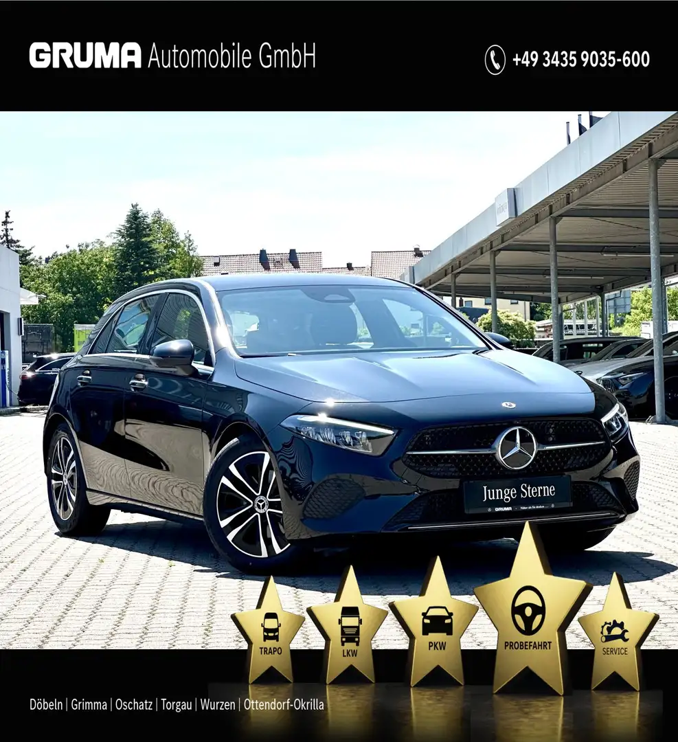Mercedes-Benz A 180 A 180 Progressive+Distronic+Totwinkel+360°+KeyGo Noir - 1