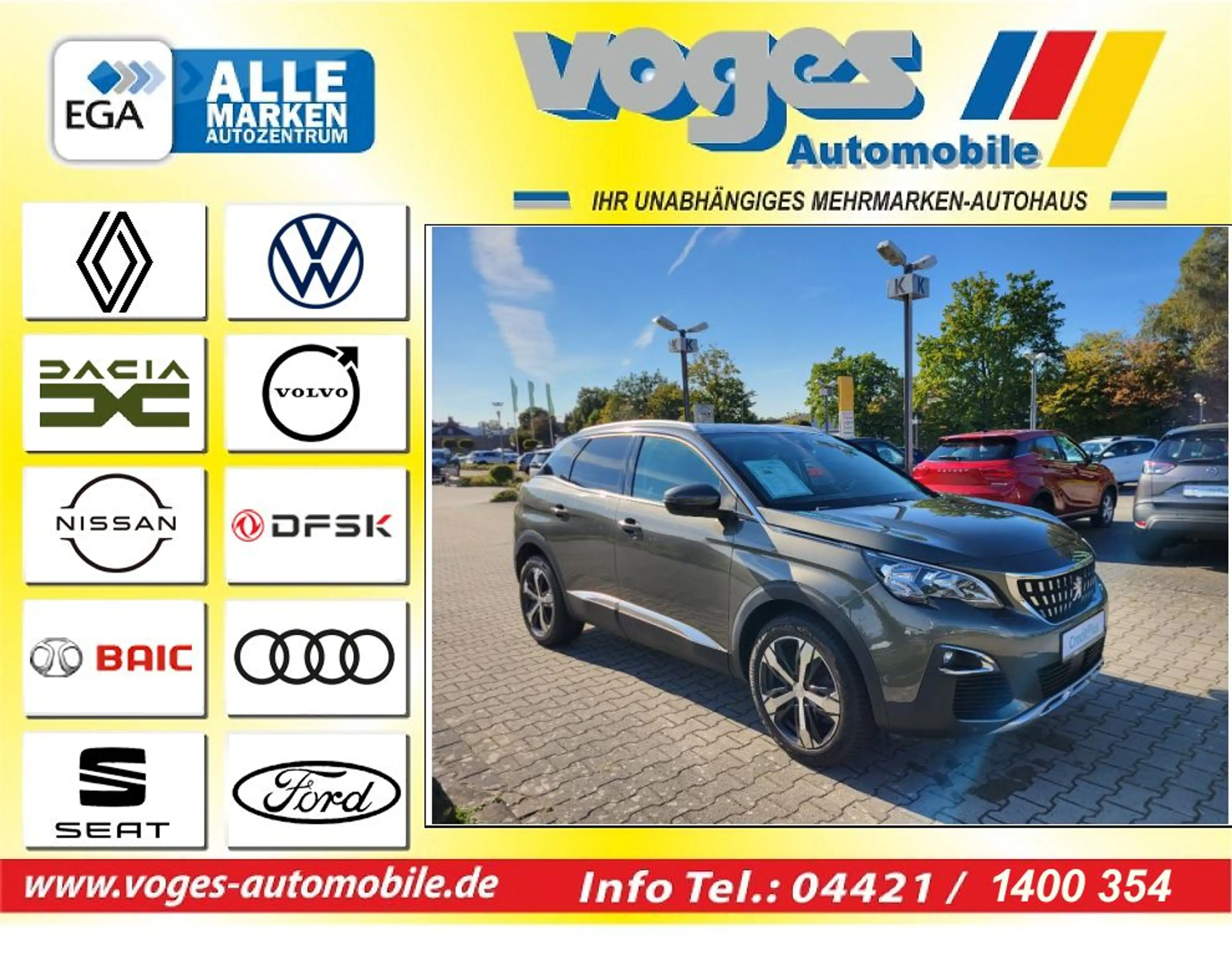 Peugeot 3008 THP 165 EAT6 Stop & Start Allure