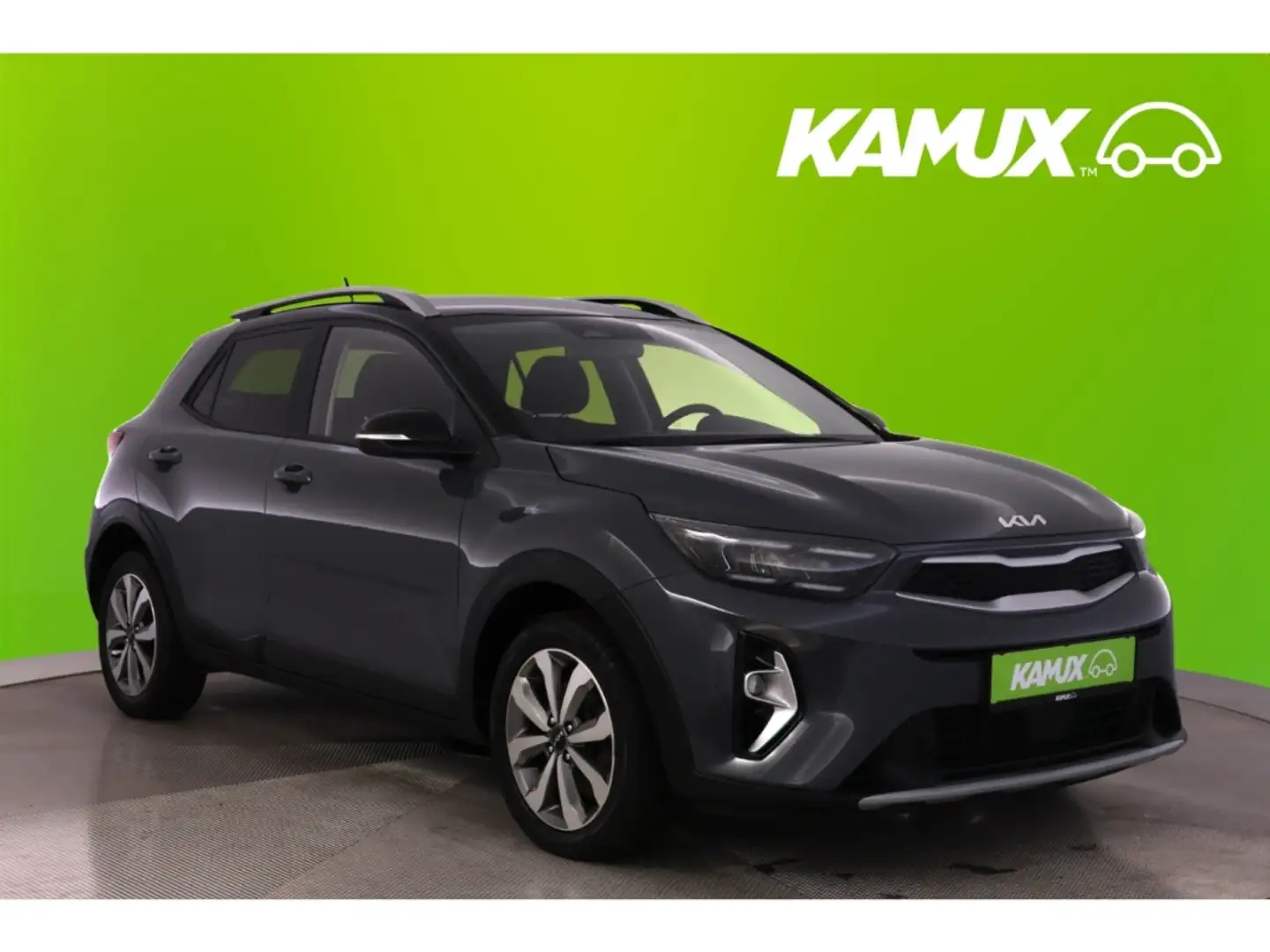 Kia Stonic 1.0T-GDI+LED+NAVI+TEMPO+KAMERA+SHZ Gris - 1