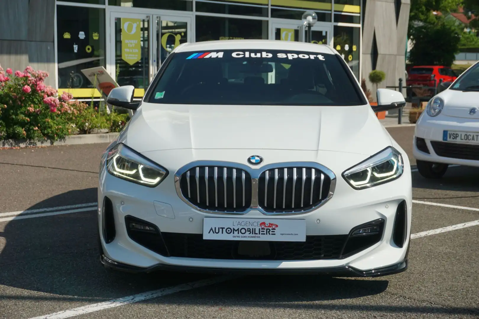 BMW 116 F40 116I 109 ch M Sport Blanc - 2