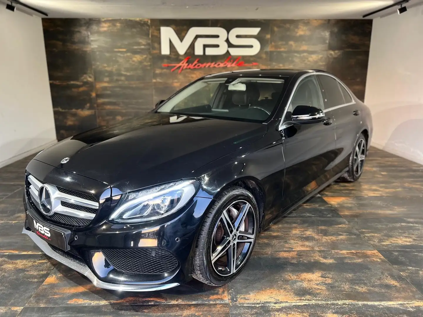 Mercedes-Benz C 180 d * PACK AMG * 110 000 KMS ** XENON * GARANTIE Czarny - 1