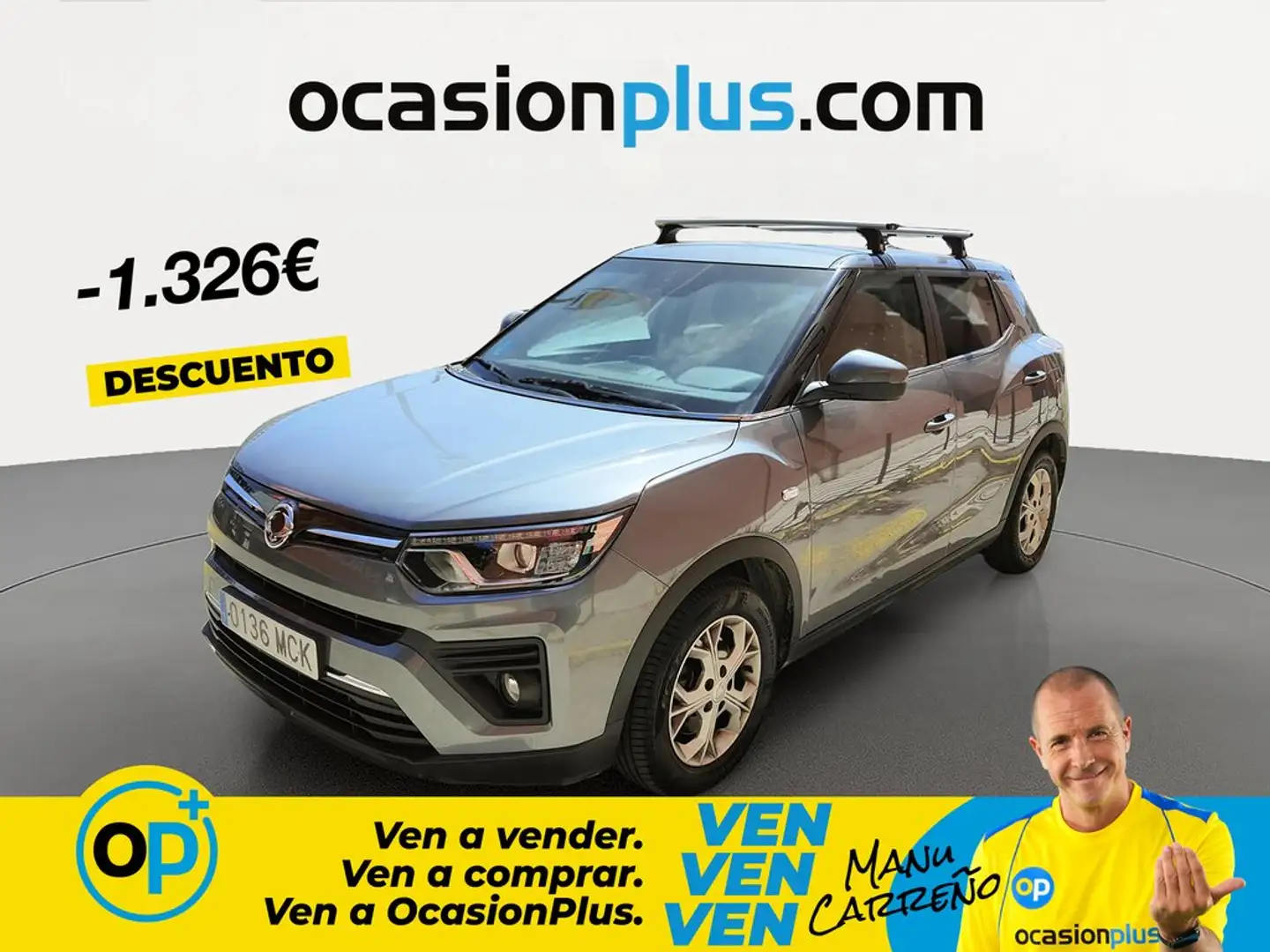 SsangYong Tivoli G12 Urban Plus 4x2 Gris - 1