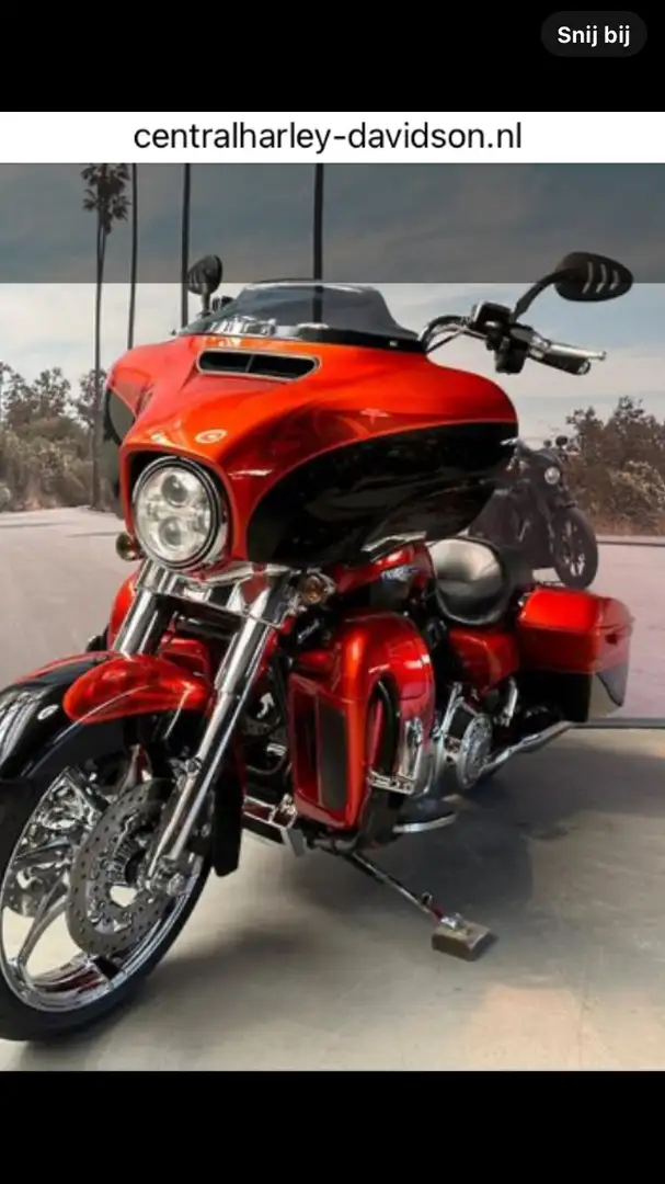 Harley-Davidson Street Glide Street Glide 1690” Portocaliu - 2