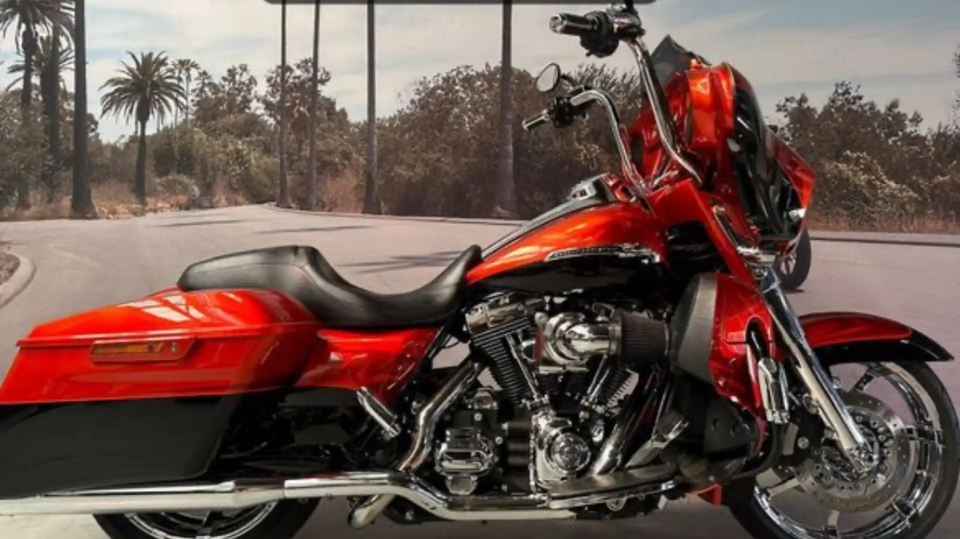 Harley-Davidson Street Glide Street Glide 1690” Portocaliu - 1