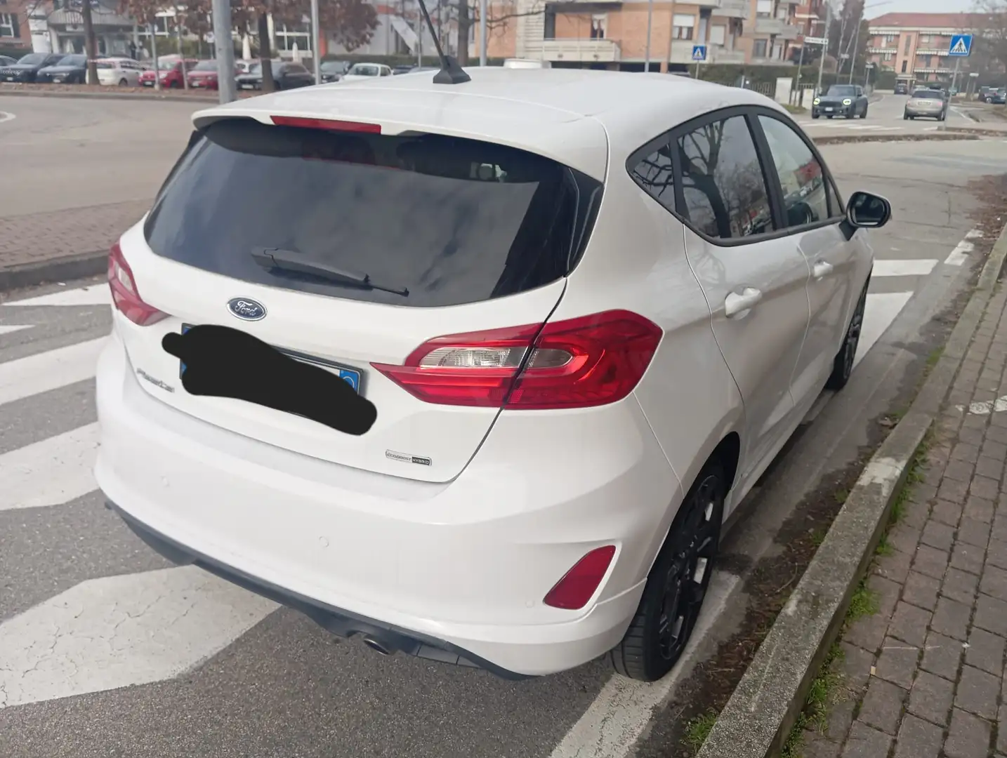 Ford Fiesta Fiesta  5p 1.0 ecoboost hybrid ST-Line s Weiß - 2