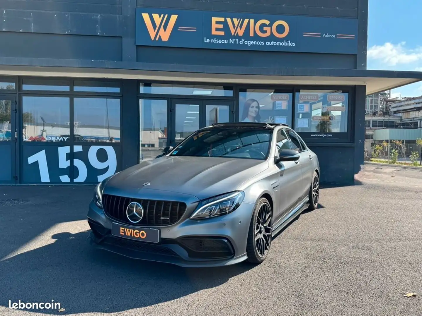 Mercedes-Benz C 63 AMG 4.0 63 510 s amg speedshift-mct bva carvertical vierge Grijs - 1