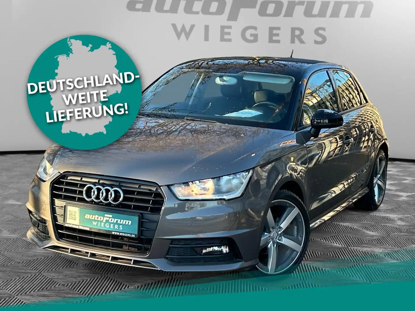 Audi A1 Sportback 1.0 TFSI S-Line Klima+17" Braun - 1