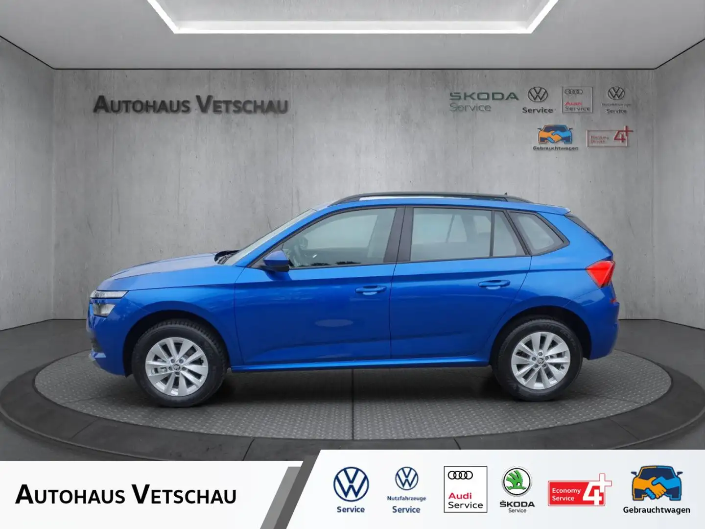 Skoda Kamiq Ambition 1.0 TSI DSG Bluetooth LED Klima Blau - 1