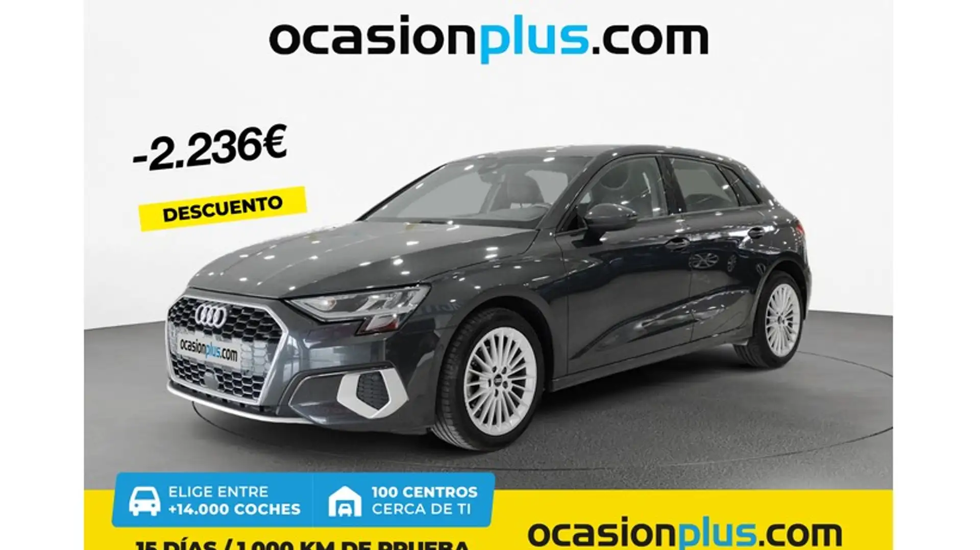 Audi A3 Sportback 30 TFSI Advanced S tronic Grigio - 1