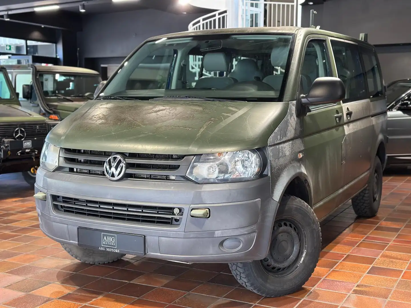 Volkswagen T5 Widder 4Motion kurz Seikel Rockton Bundeswehr Blau - 1