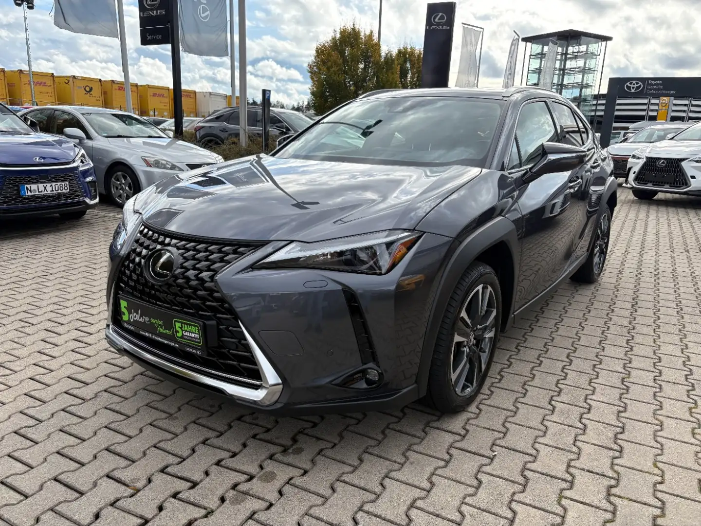 Lexus UX 250h Executive Line LED, Schiebedach, HUD, Navi Gris - 2