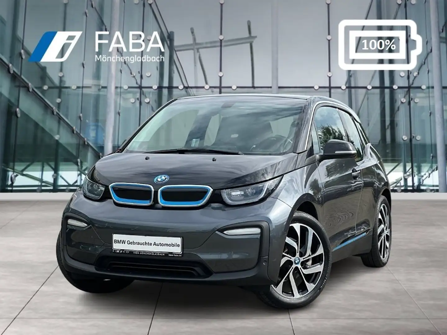 BMW i3 120Ah DAB LED WLAN RFK Navi Prof. Tempomat Grau - 1