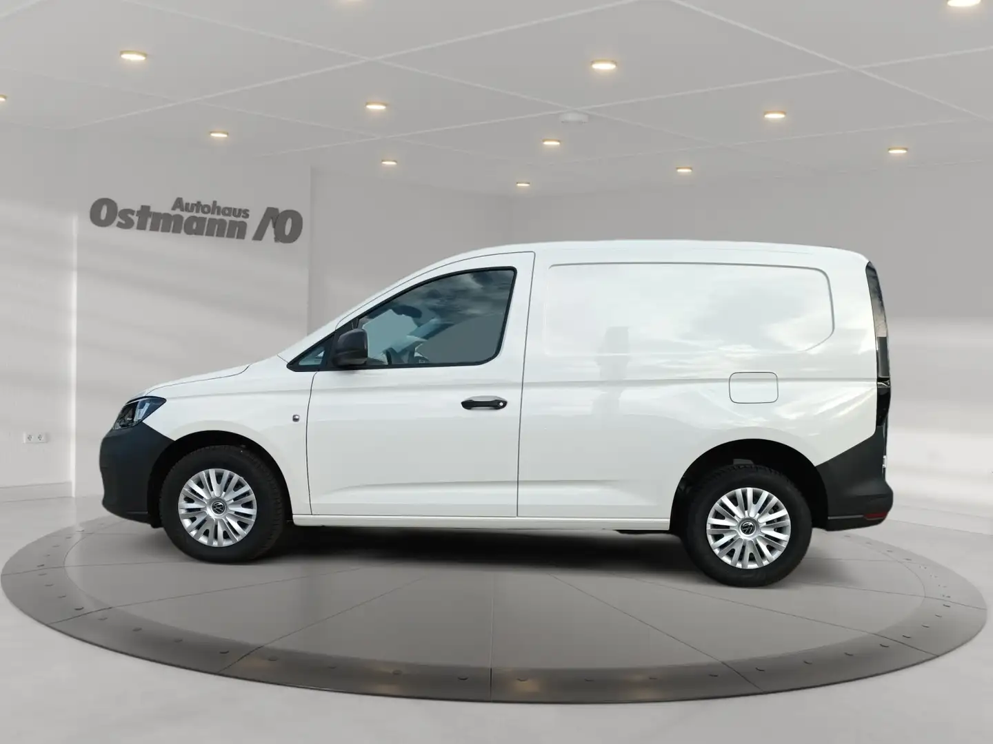 Volkswagen Caddy Cargo 2.0 TDI AHK, Ganzjahresreifen Weiß - 2