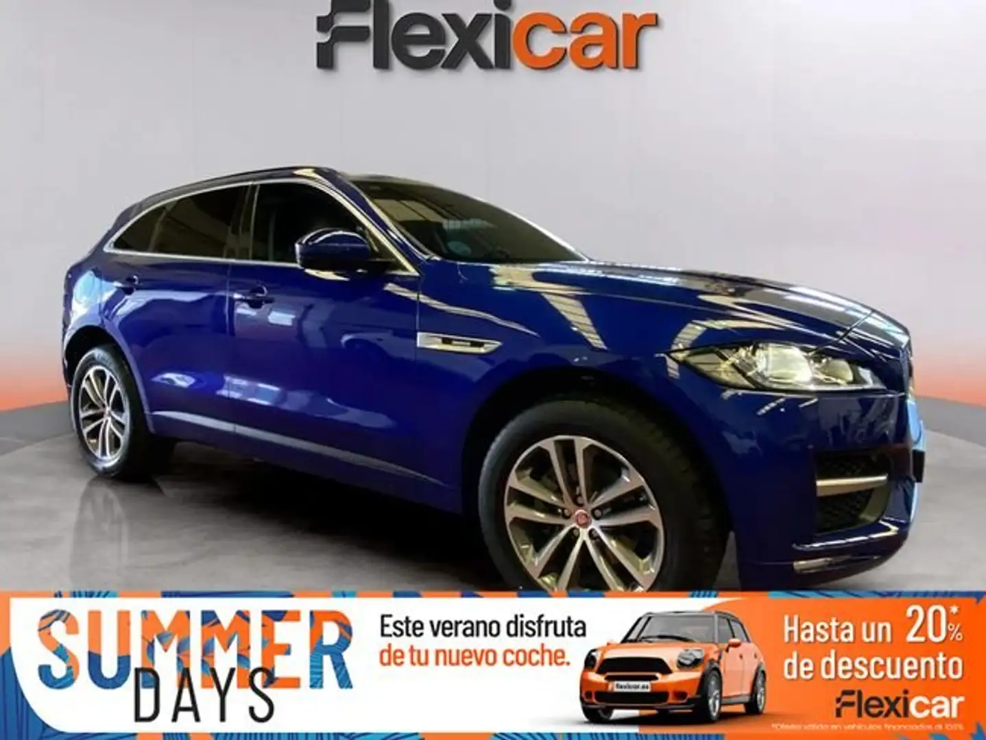 Jaguar F-Pace 2.0L i4D 132kW R-Sport Auto Azul - 1