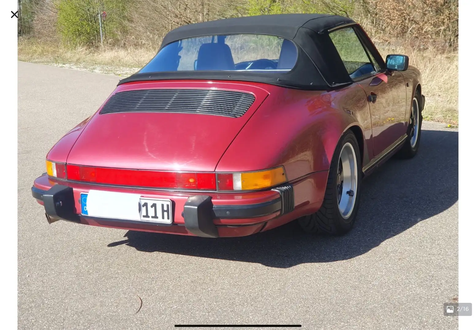 Porsche 911 Carrera 3,2 Cabriolet Cargraphic - 2