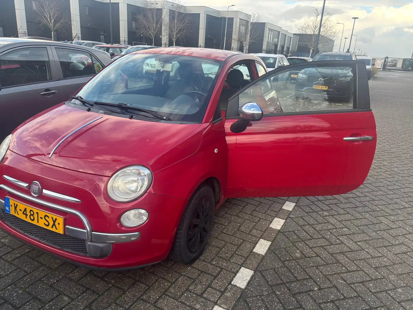 Fiat 500 500 1.2 Pop Rood - 2