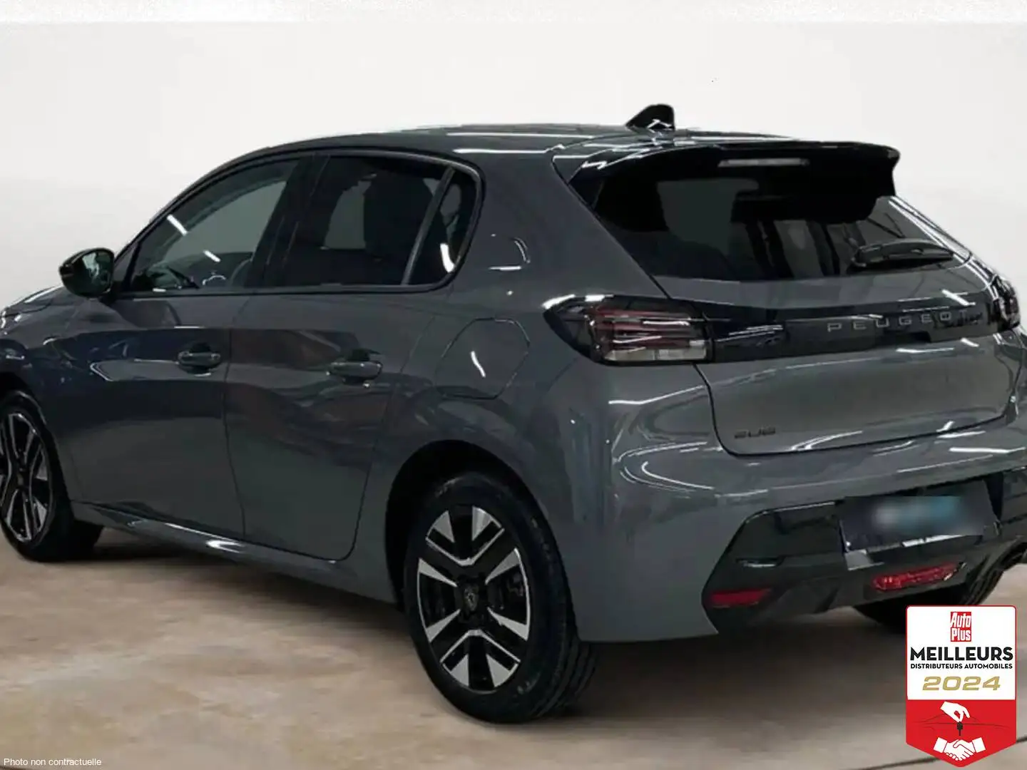 Peugeot 208 Hybrid 110 e-DCS6 Allure Gris - 2