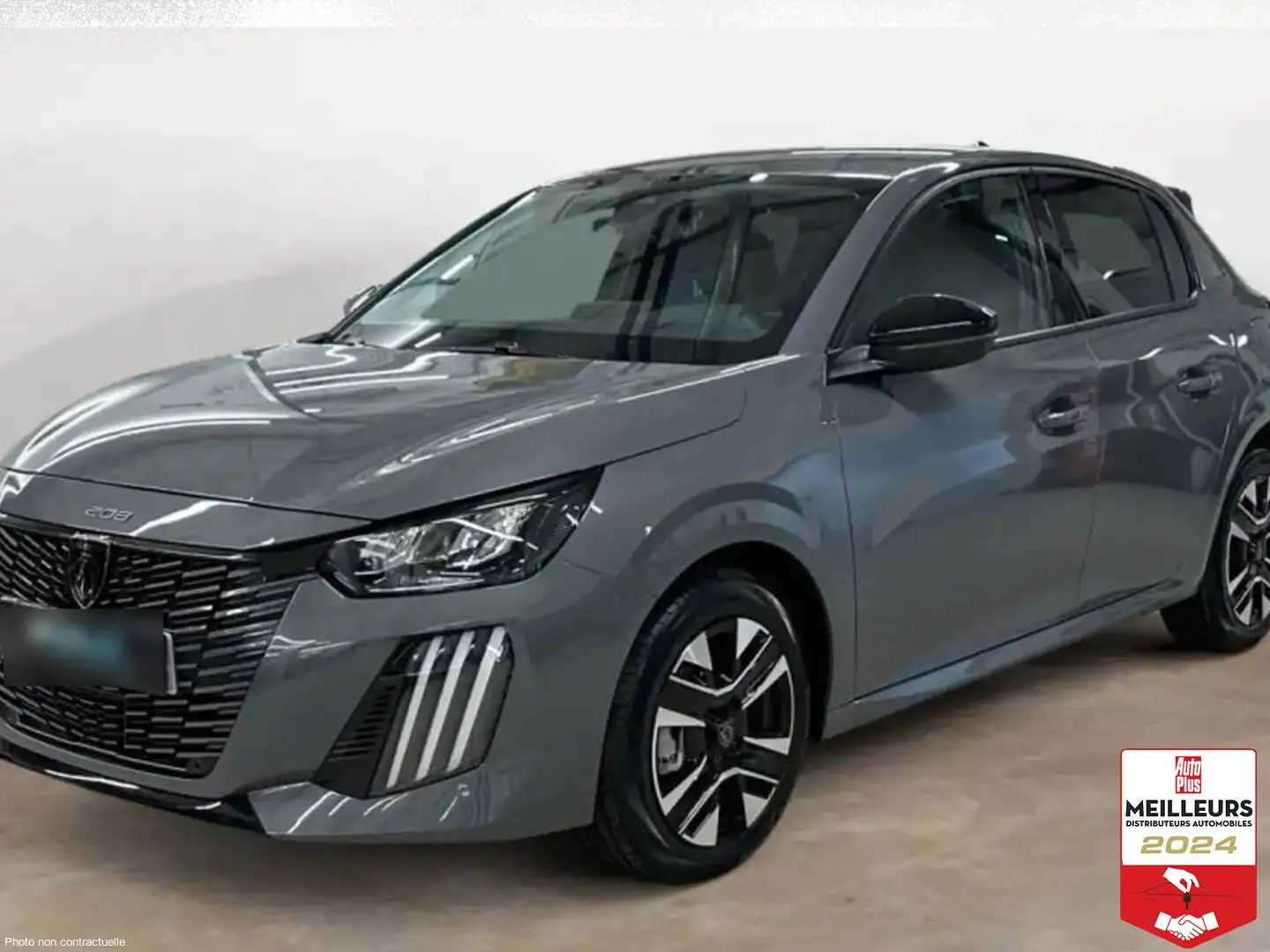 Peugeot 208 Hybrid 110 e-DCS6 Allure Gris - 1