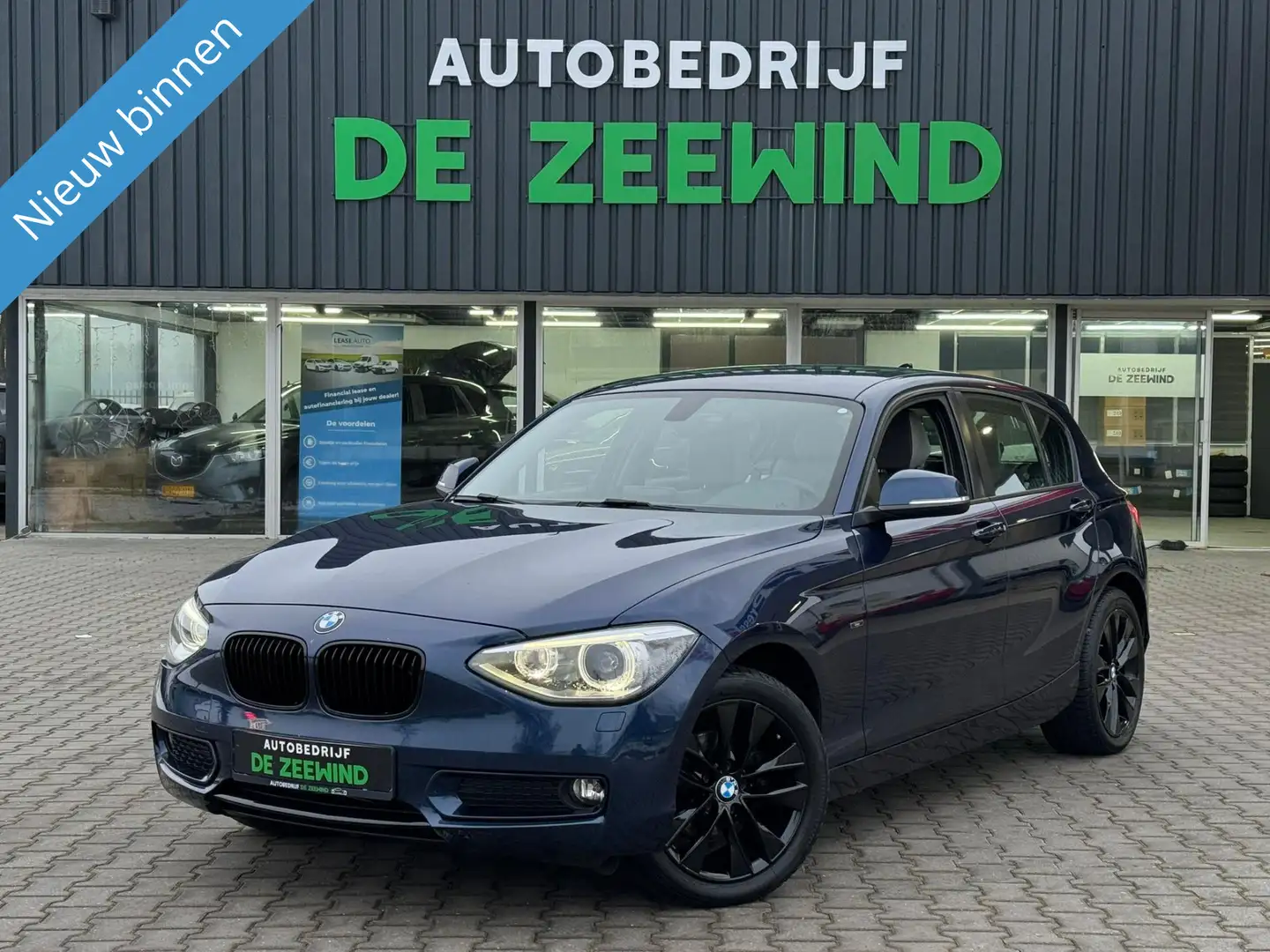 BMW 116 1-serie 116i Business+ | Nieuw D.Ketting|half leer Bleu - 1