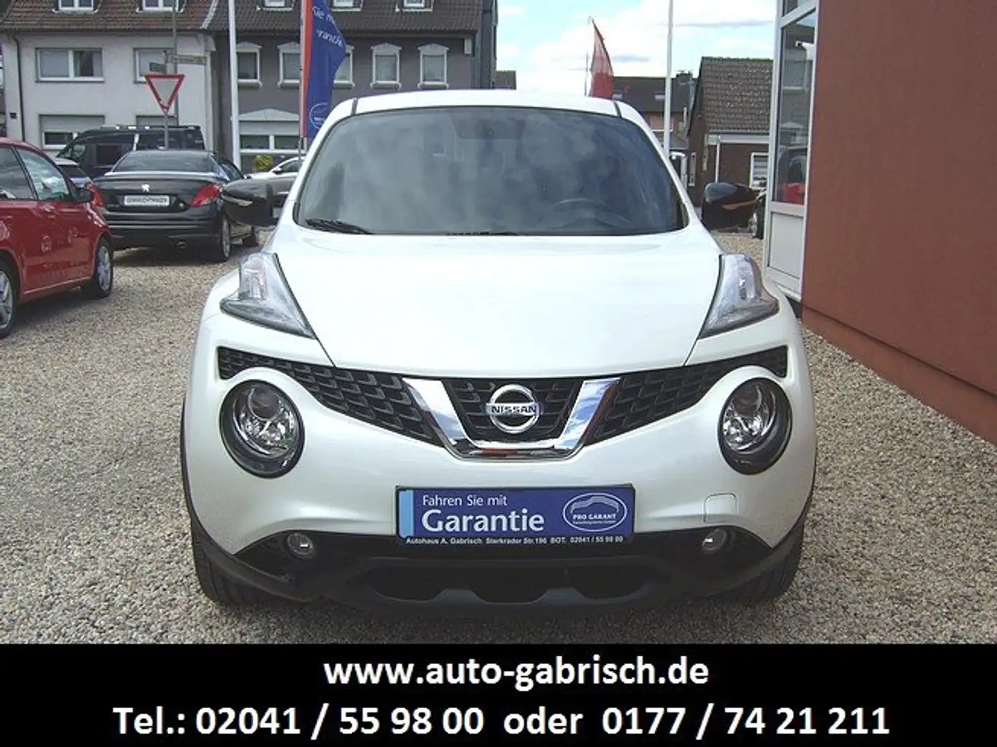 Nissan Juke N-Vision ,1,2 DIGT, Kamera,Navi,Klimaauto,Tempomat Weiß - 2