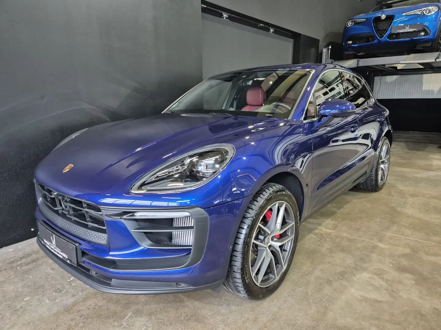 Porsche Macan S 1.HAND/S-CHRONO/PANO/LUFT/360/SPUR Blau - 1