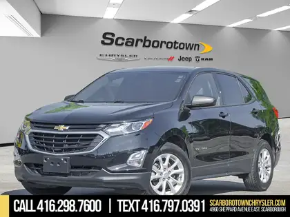 Black 2018 Chevrolet Equinox 1.5T LS FWD SUV / Crossover Front-Wheel Drive 6-Speed Automatic