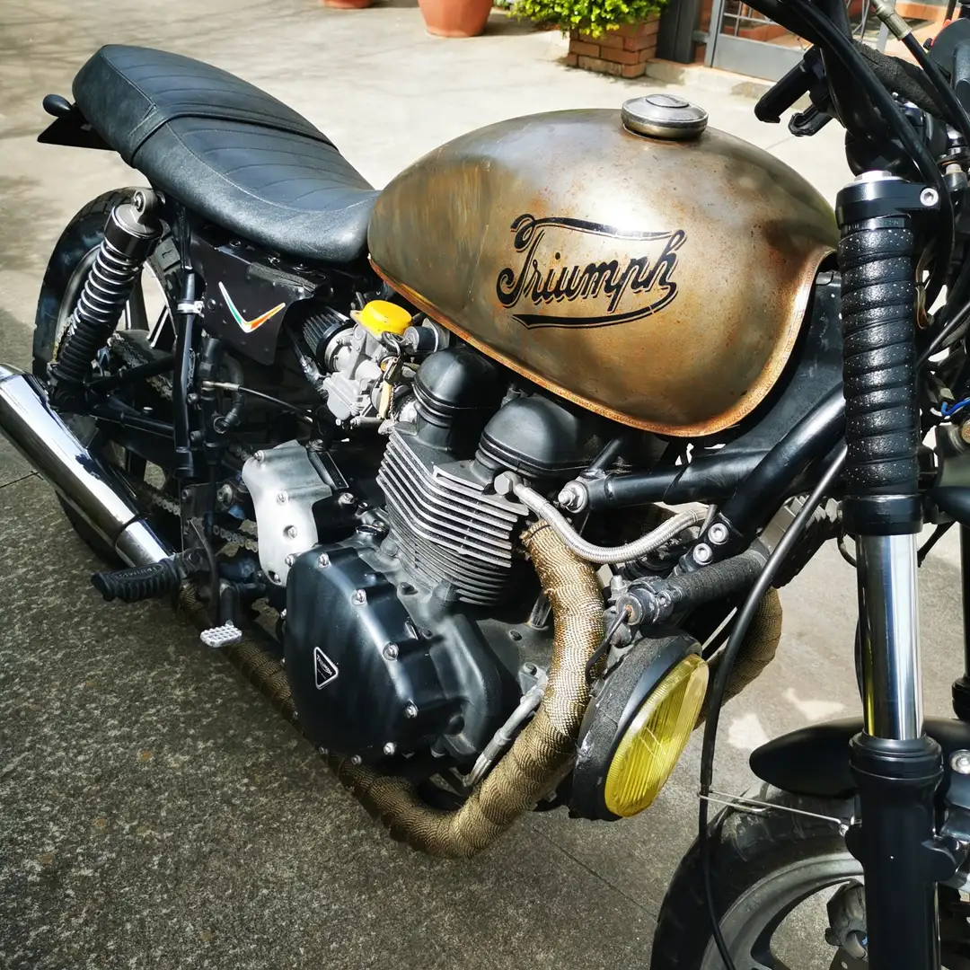 Triumph Bonneville SE café racer Nero - 2