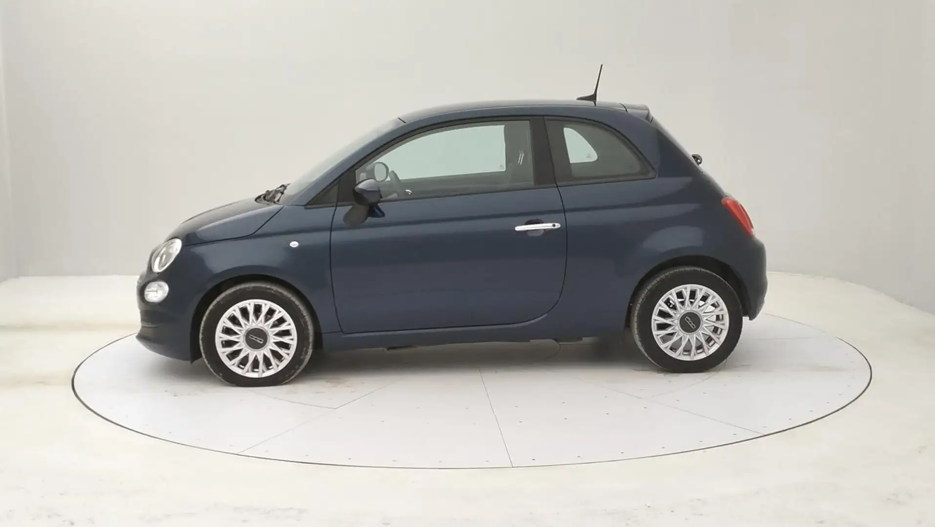Fiat 500 1.0 hybrid Lounge 70cv Blu/Azzurro - 2