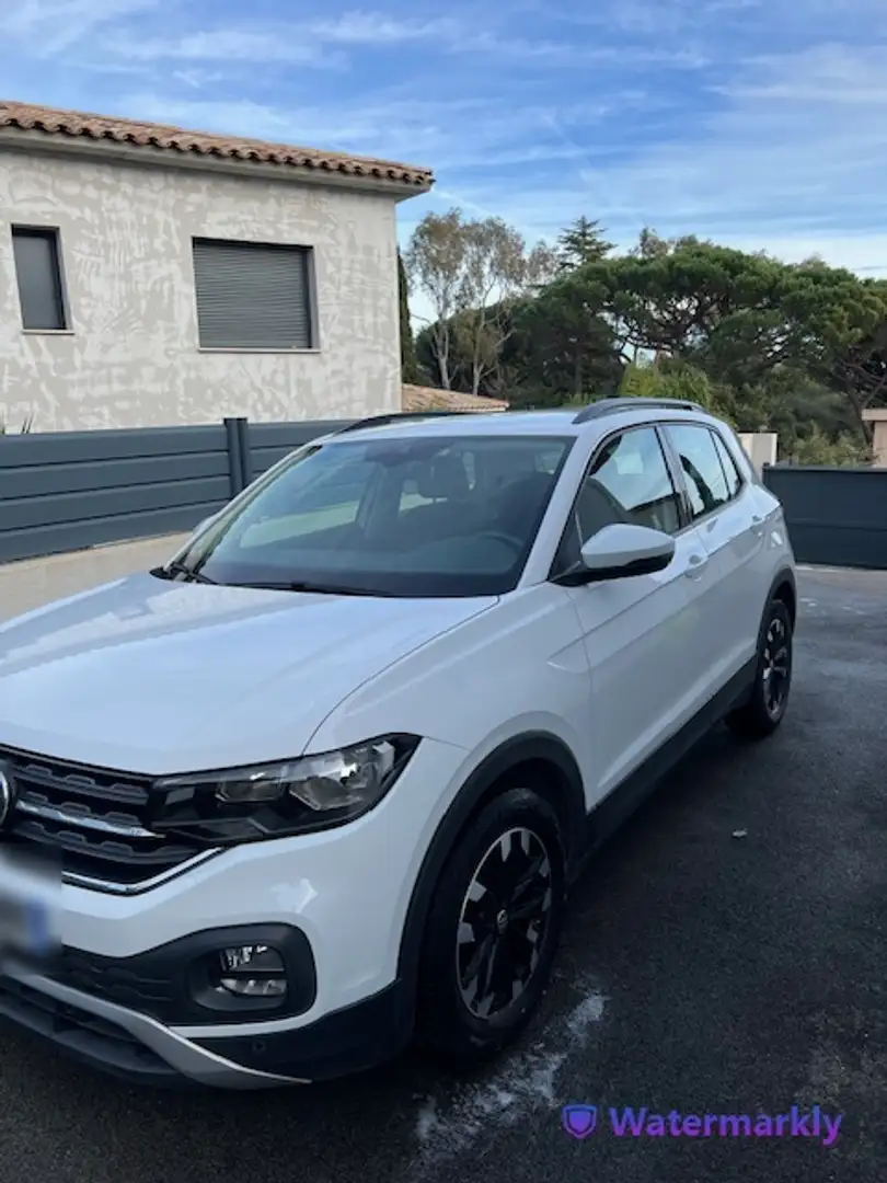 Volkswagen T-Cross T-Cross 1.0 TSI 95 Start/Stop BVM5 Lounge Business Blanc - 1
