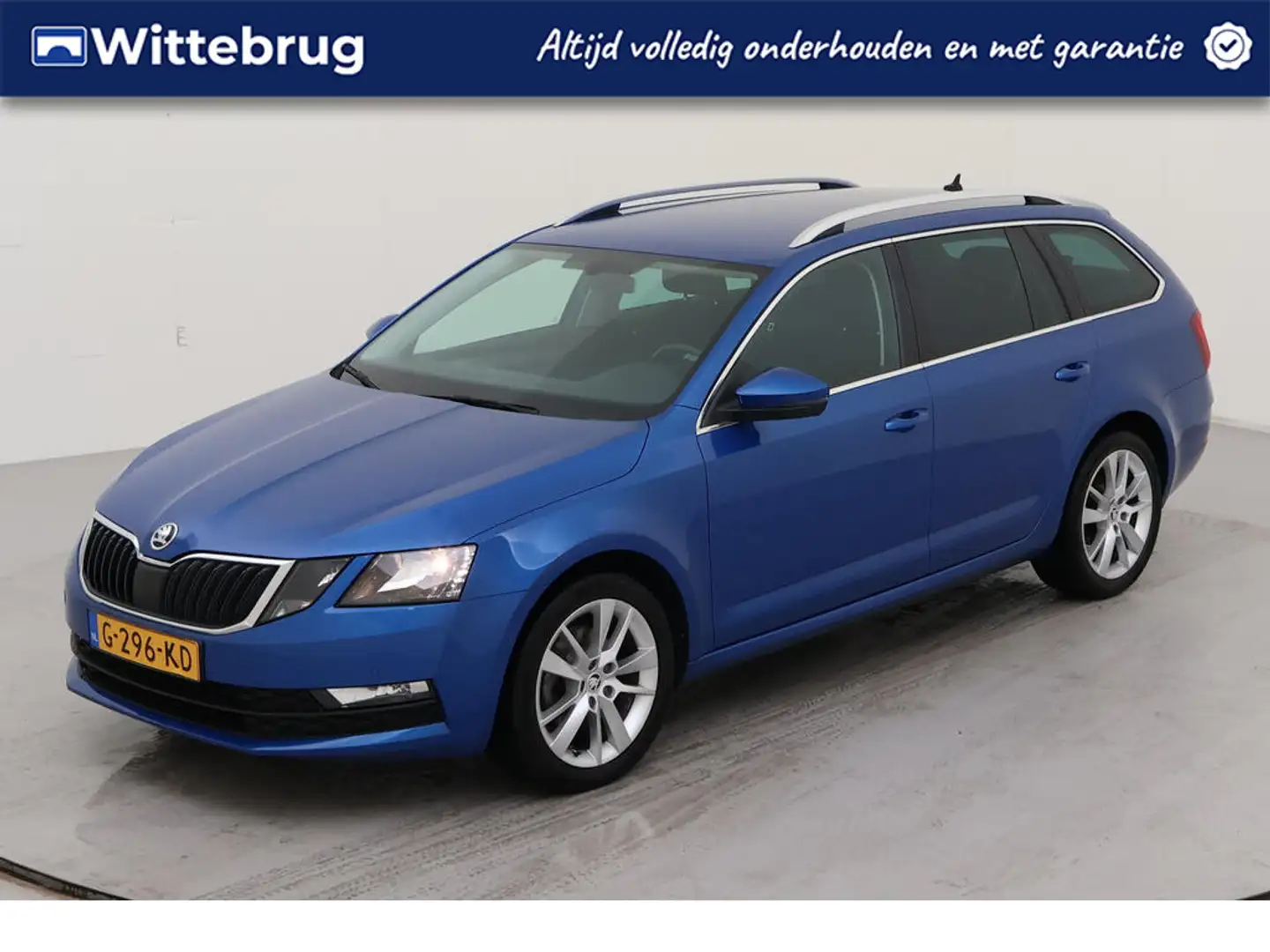 Skoda Octavia Combi 1.5 TSI 150pk Greentech Style Business / Cli Blauw - 1