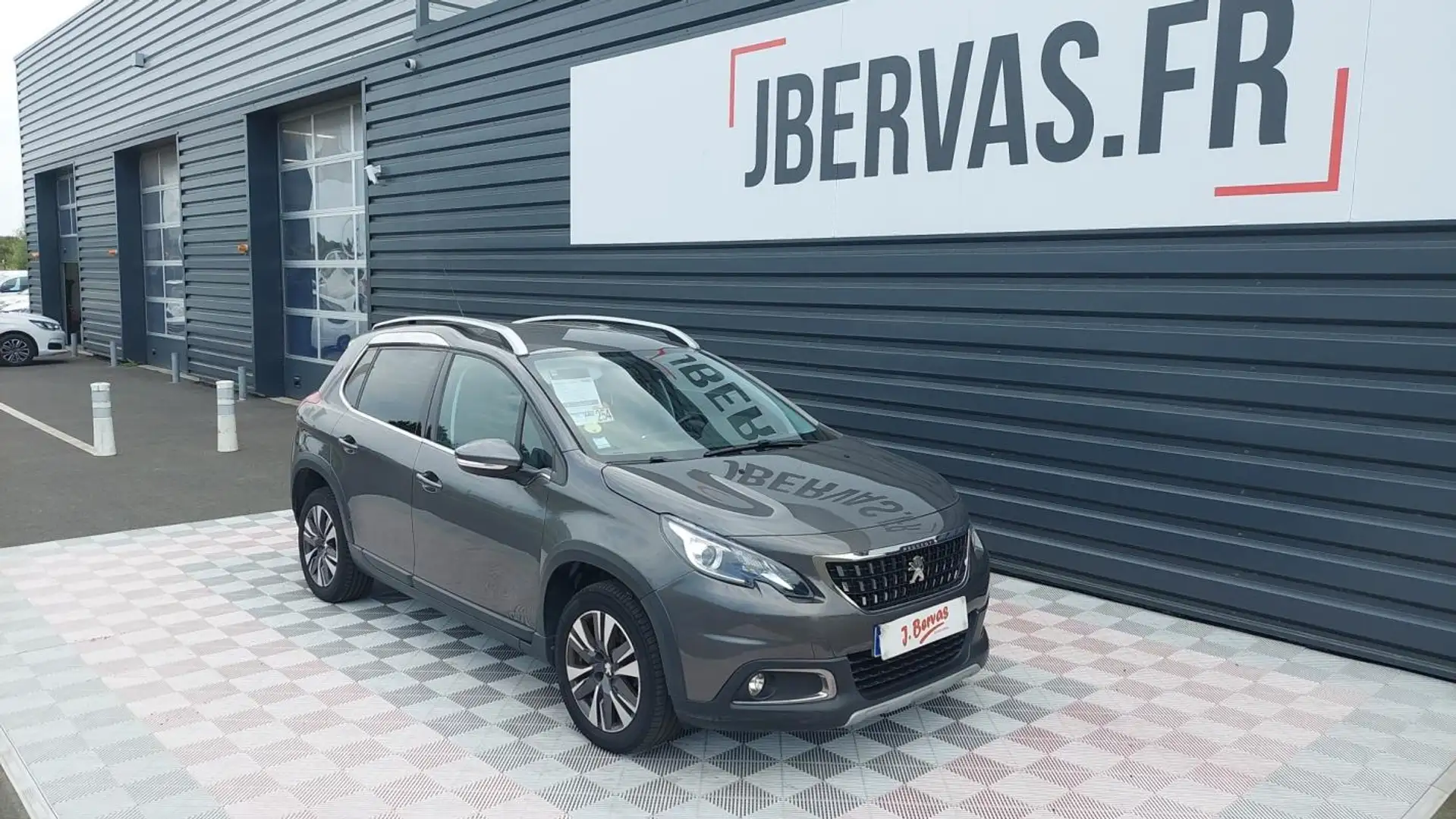 Peugeot 2008 1.6 BlueHDi 100ch Allure Business+GPS Gris - 2