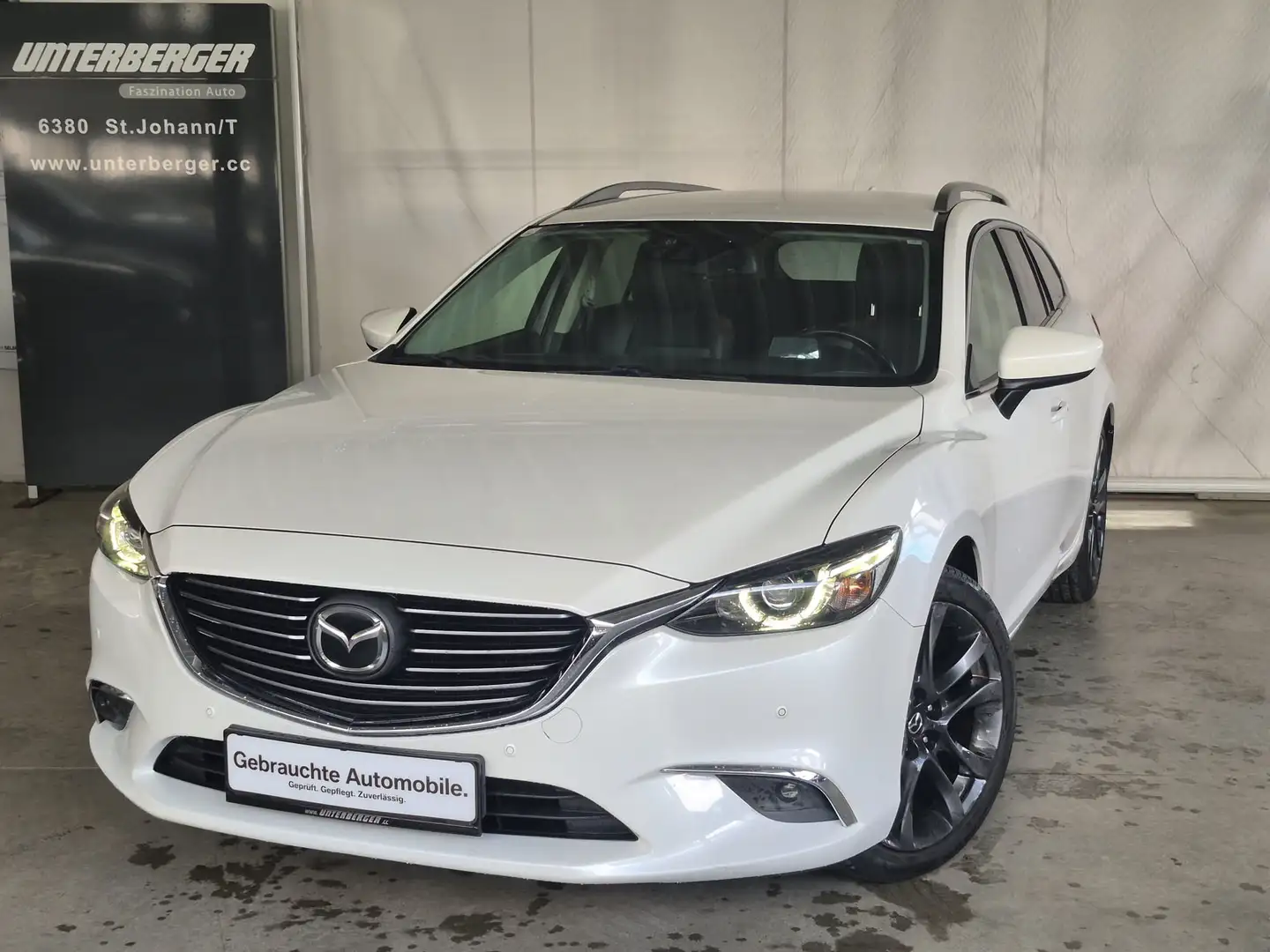Mazda 6 AHK Weiß - 1