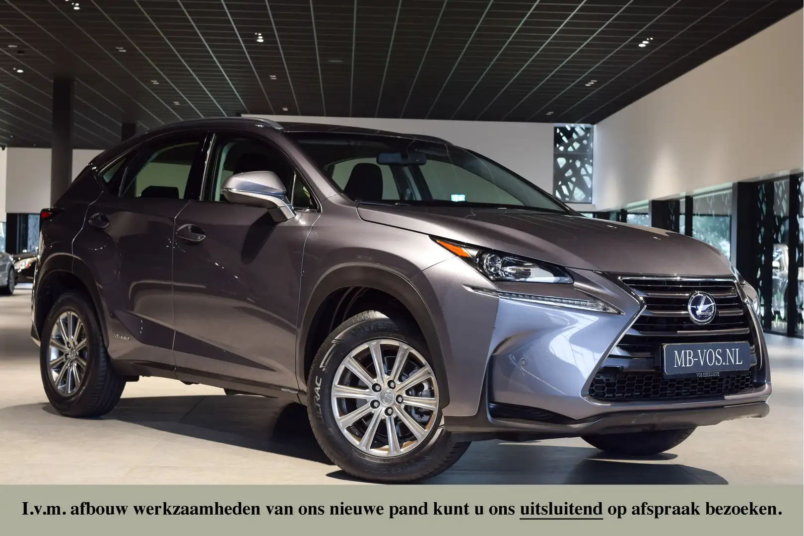 Lexus NX 300h AWD Business Line Dealer onderhouden|Mercury Grey| Grijs - 1